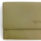 Bottega Veneta Long Fold Wallet Beige Khaki — view 6
