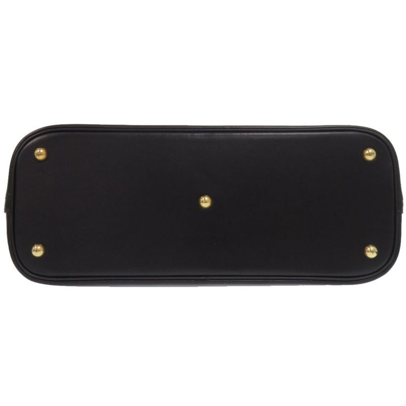 Hermes Bolide 35 Box Calf Black Gold Hardware Handbag 1657 — view 3