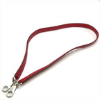 Hermes Kelly Bolide Leather Silver Shoulder Strap Red — view 6