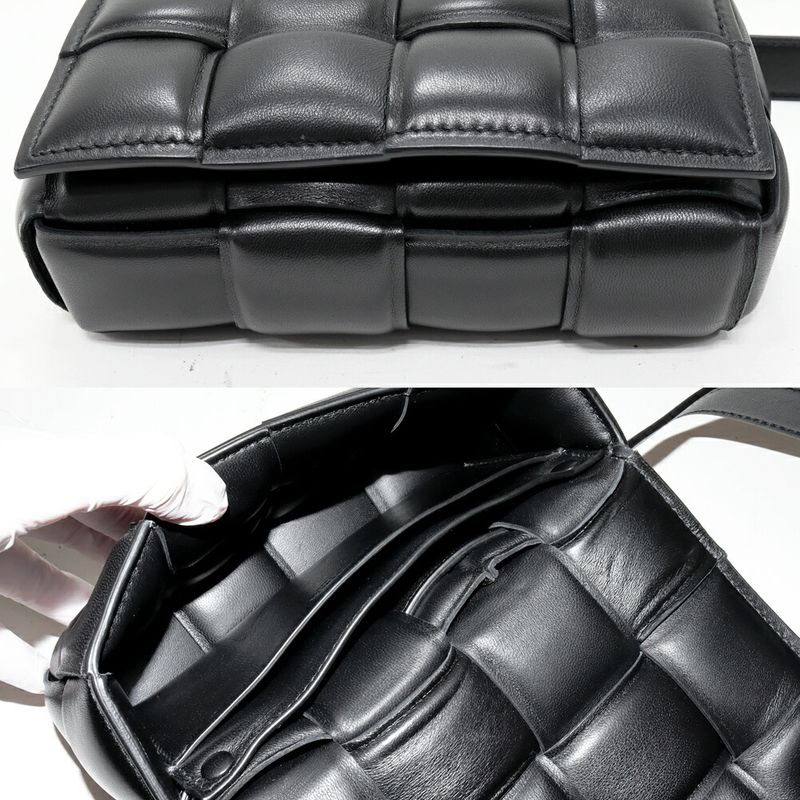 Bottega Veneta Body Bag Waist Intrecciato Padded Cassette Maxi — view 7