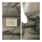 Gucci Sherry Line Black Silver Hardware Nylon Business Bag Handbag Men — view 4