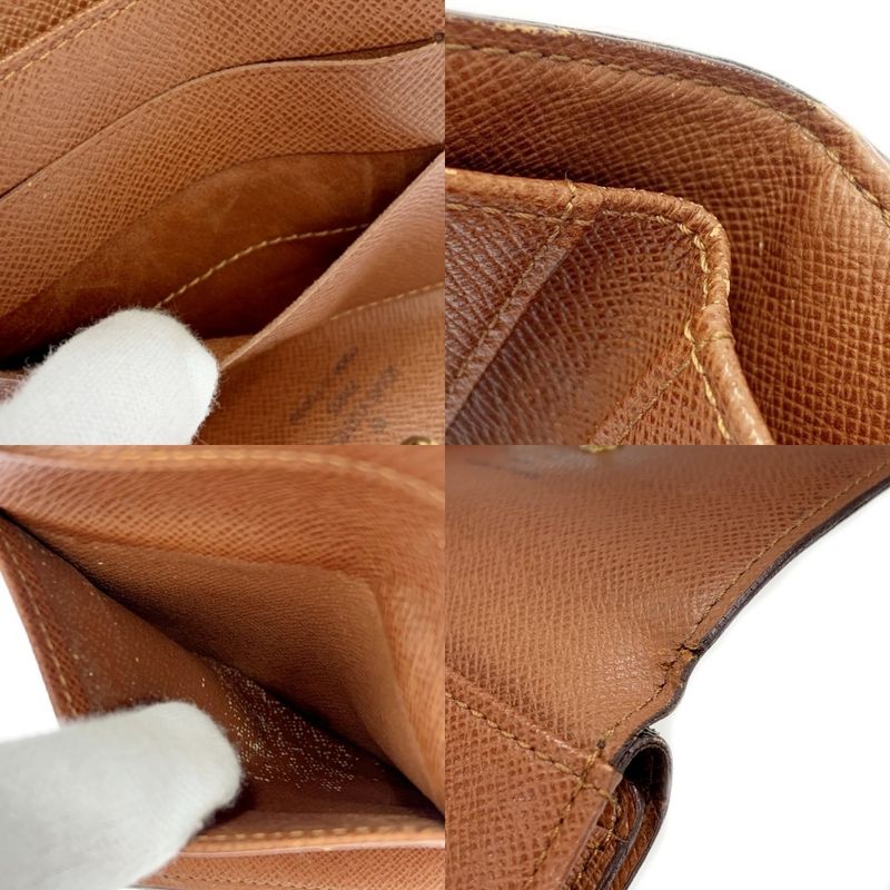 Louis Vuitton Monogram Portefeuille Elise Brown Bifold — view 8