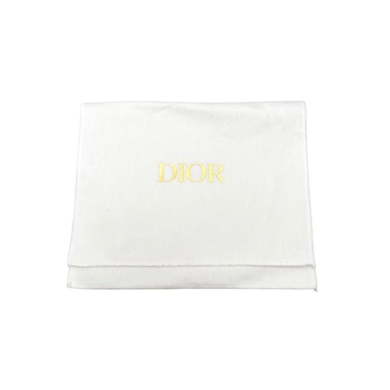 Christian Dior Chain Heart Pouch S5097 Unid Calfskin Pink — view 8