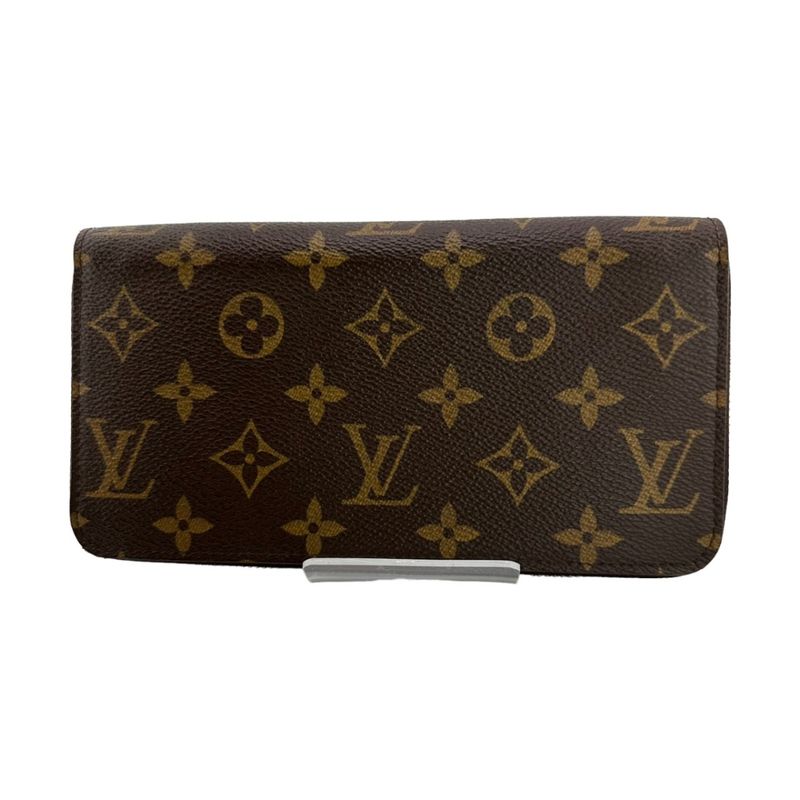 Louis Vuitton Monogram Round Zipper Zippy Wallet Long — view 2