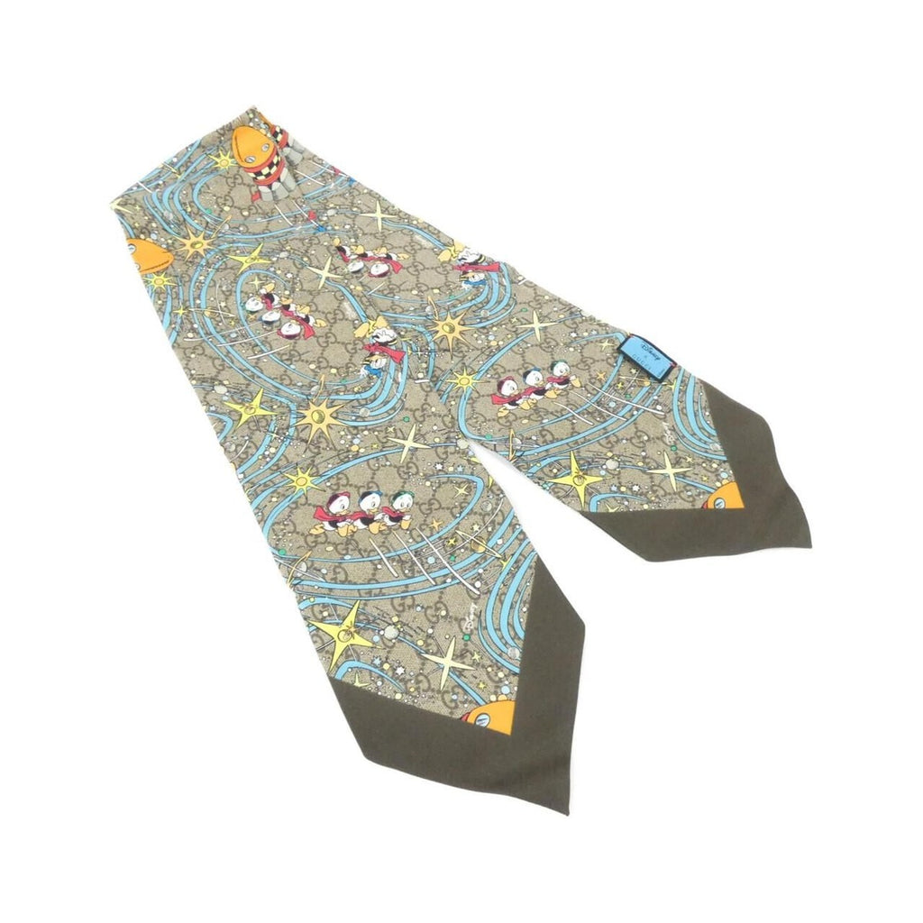 Gucci Scarf Silk Beige