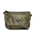 Gucci Shoulder Bag Khaki Green Imprime