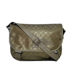 Gucci Shoulder Bag Khaki Green Imprime