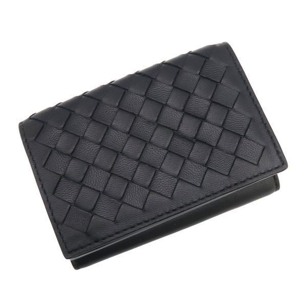 Bottega Veneta Intrecciato Trifold Wallet