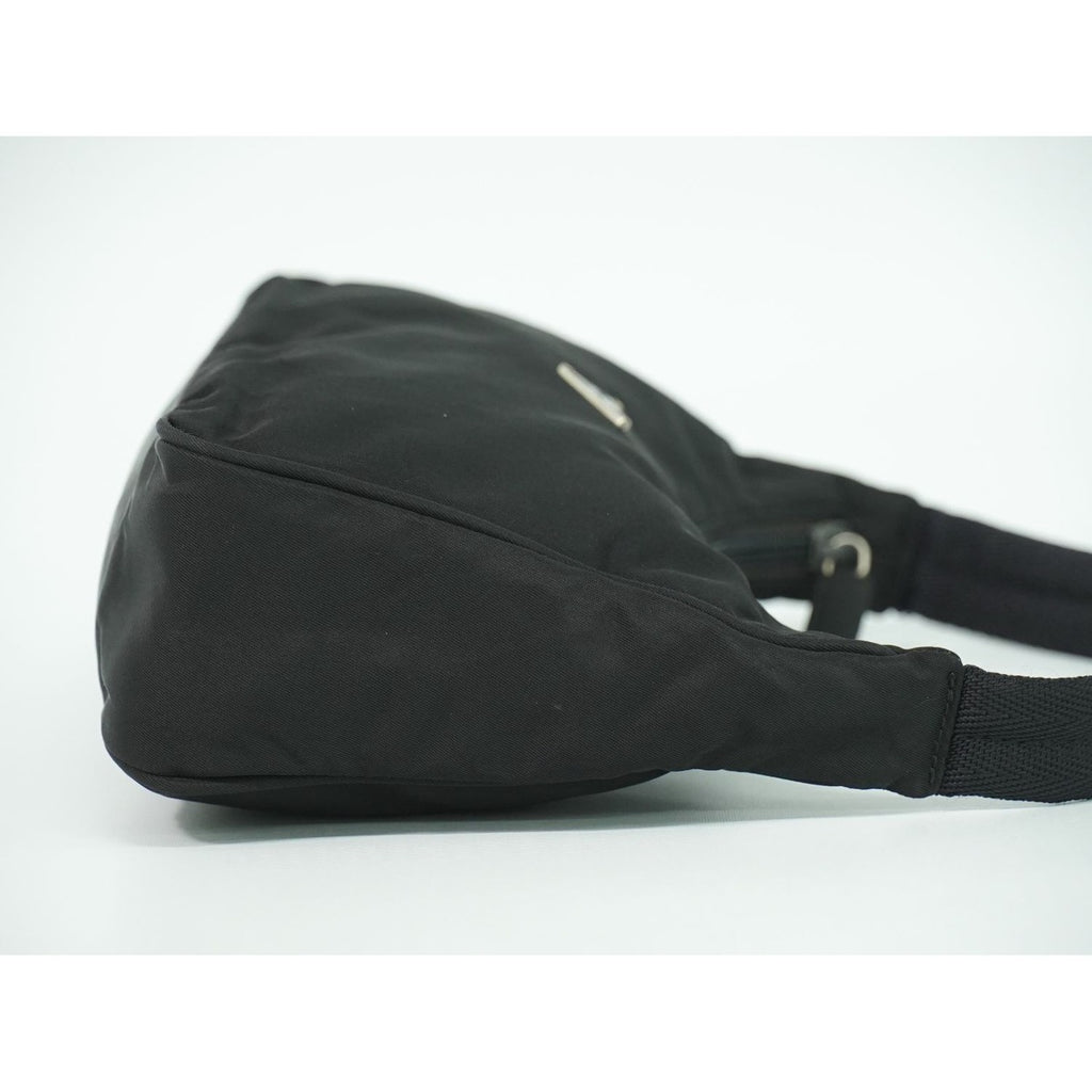 Prada Nylon Handbag Pouch Black — view 4