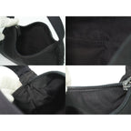Prada Nylon Handbag Pouch Black — view 8