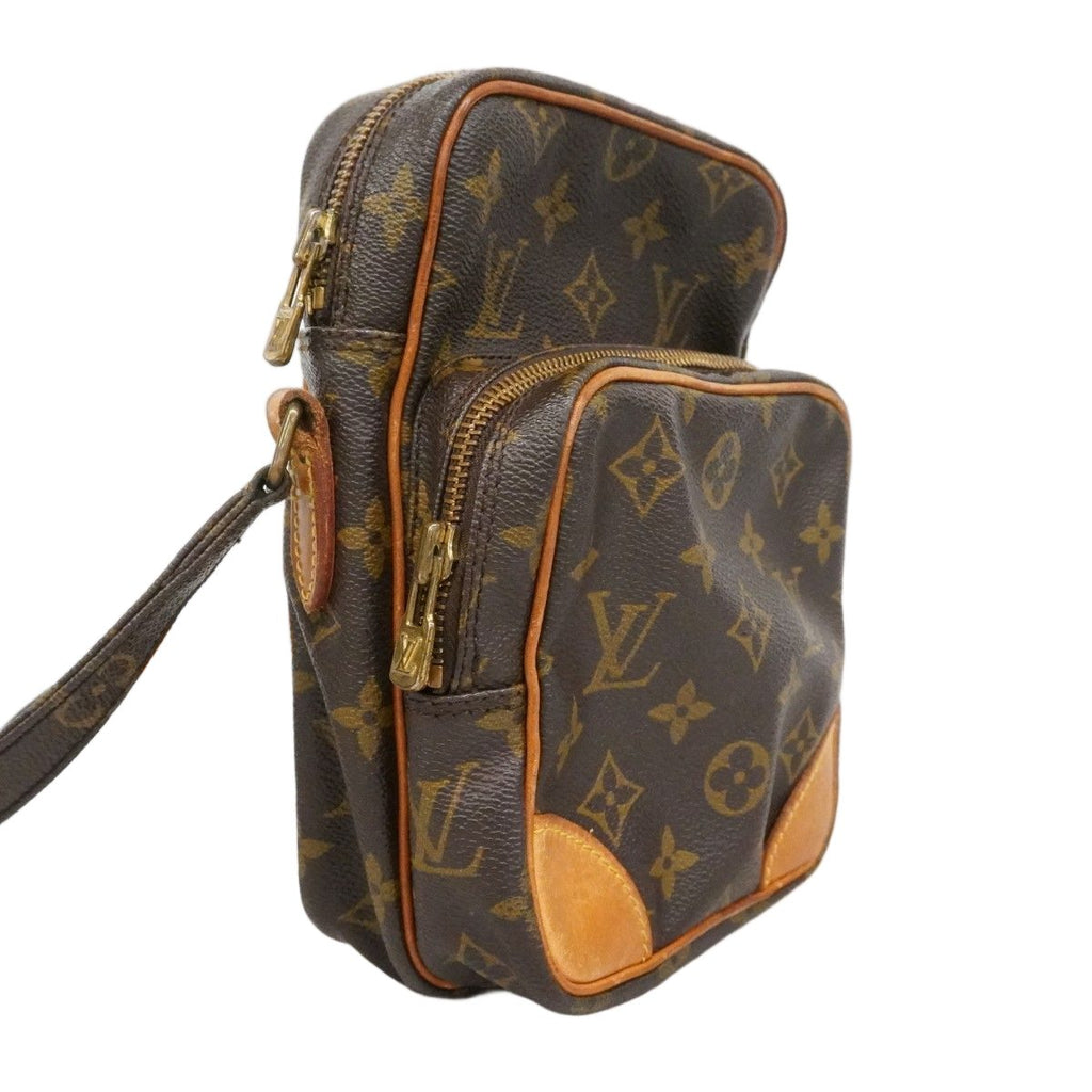 Louis Vuitton Shoulder Bag Monogram Amazon Brown — view 2