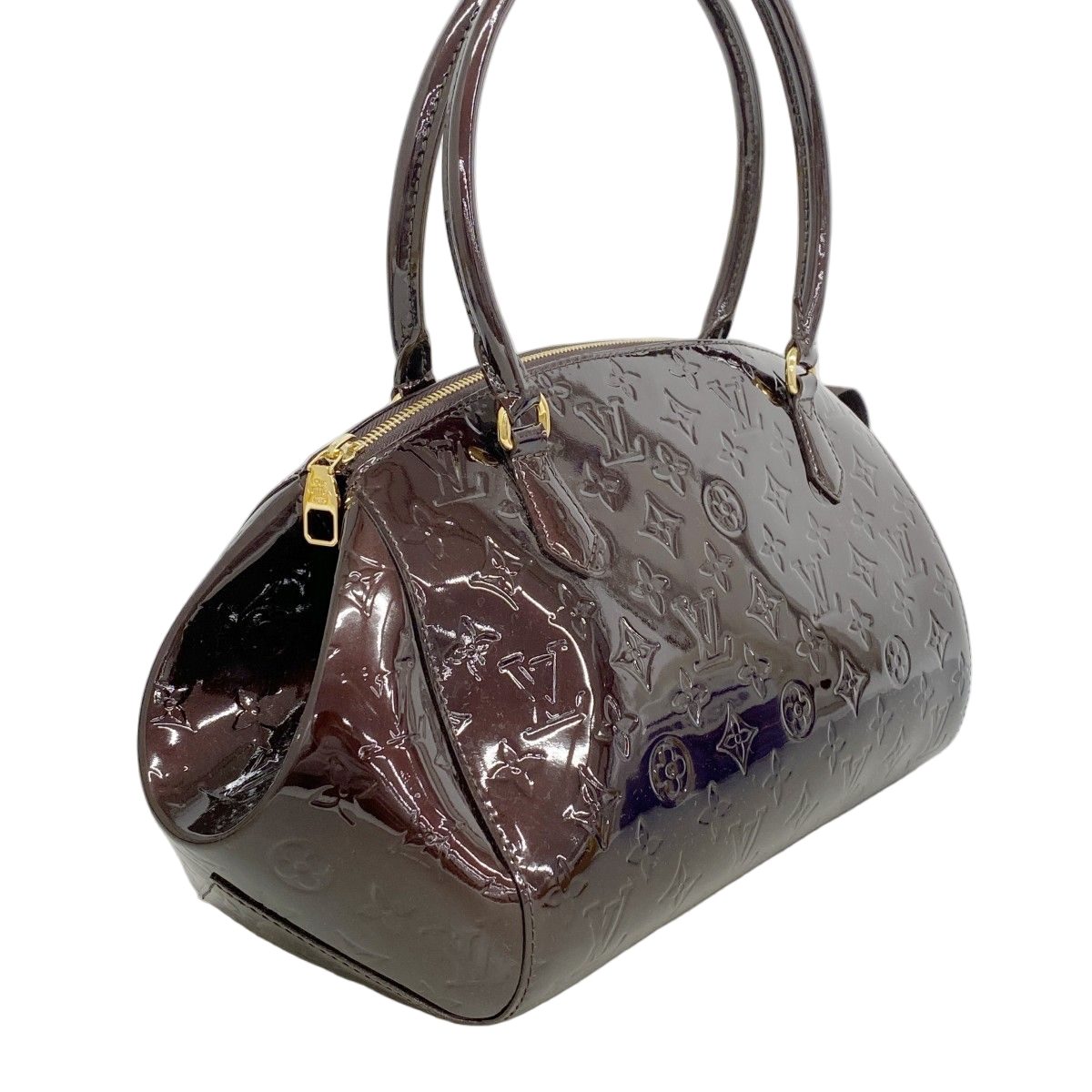 Louis Vuitton Handbag Vernis Sha Wood GM Amaranto — view 2