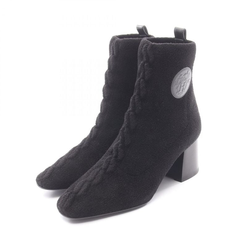 Hermes Boots Volver 60 Black Fabric