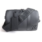 Louis Vuitton City Keepall 2-Way Shoulder Bag Aerogram Black IC