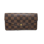 Louis Vuitton Damier Round Zipper Portefeuille Sarah