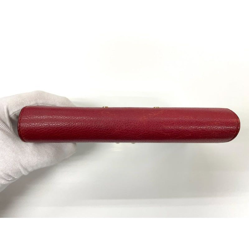 Louis Vuitton Monogram Portefeuille-pallas Long Wallet Red Brown — view 2