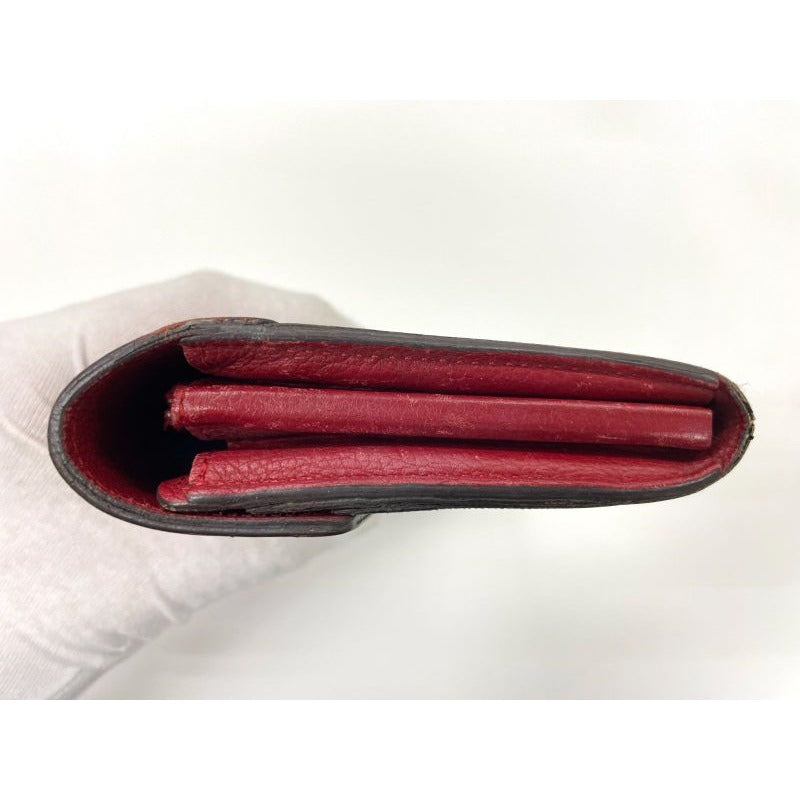 Louis Vuitton Monogram Portefeuille-pallas Long Wallet Red Brown — view 4
