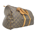 Louis Vuitton Boston Bag Monogram Keepall 45 Brown — view 2