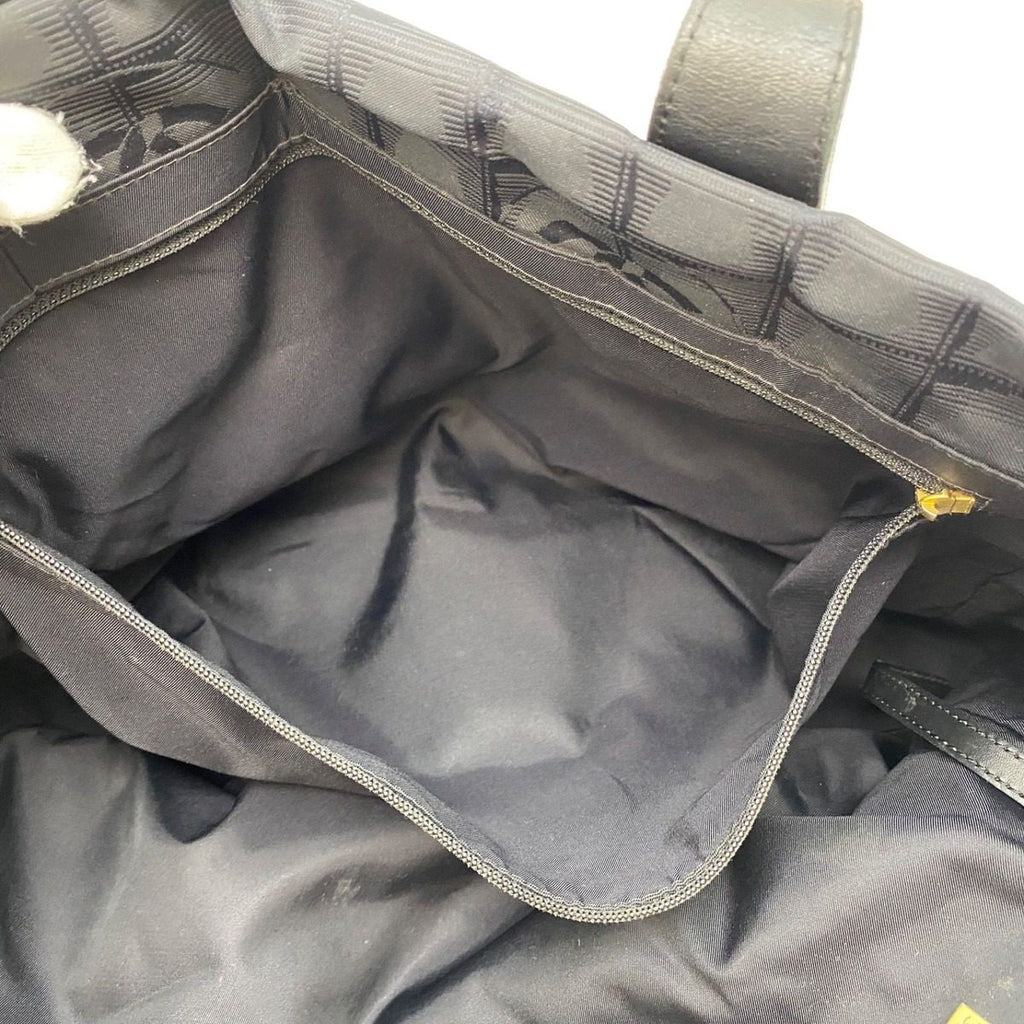 Chanel Tote Black Mu Travel Camellia Business Formal — view 6