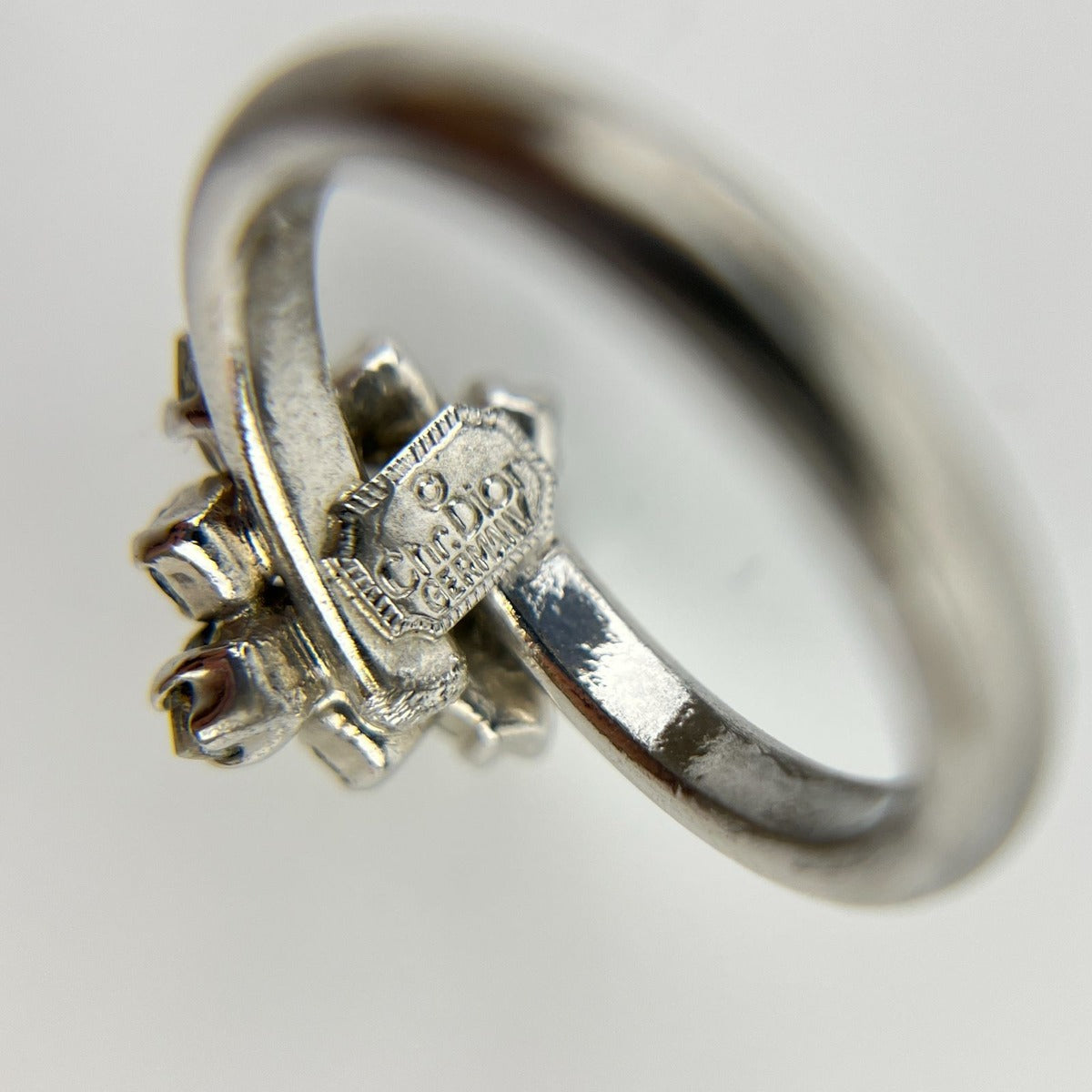 Dior Ring Silver Vintage — view 7