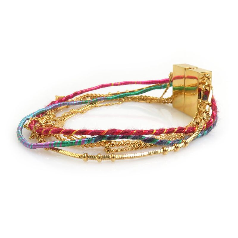 Saint Laurent Cotton Bracelet — view 3