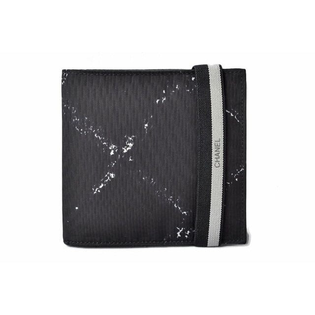 Chanel Wallet Foldable Vintage Travel Line Black — view 3