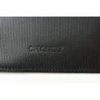 Chanel Wallet Foldable Vintage Travel Line Black — view 5