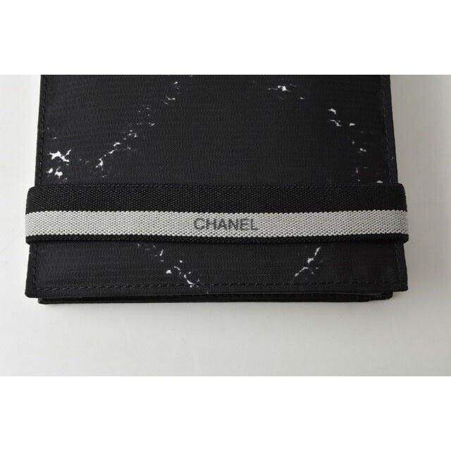 Chanel Wallet Foldable Vintage Travel Line Black — view 8