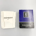 Yves Saint Laurent Logo Vintage Clutch Bag Black — view 9