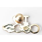 Chanel Brooch Pin Badge I Love Coco Heart Motif — view 2