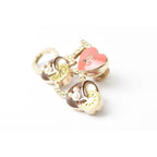 Chanel Brooch Pin Badge I Love Coco Heart Motif — view 3