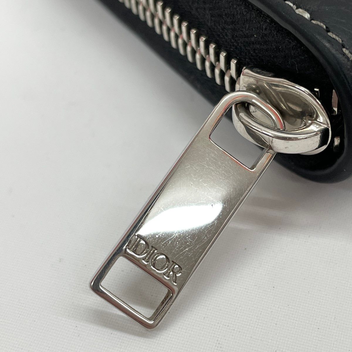 Dior Long Wallet Saddle Zip 2 Ykk h00 N Black — view 3