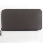 Hermes Azap Long Silk in Vaux Epson Round Zip Wallet — view 2
