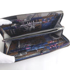 Hermes Azap Long Silk in Vaux Epson Round Zip Wallet — view 3
