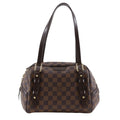 Louis Vuitton Rivington PM Damier Canvas Brown Du4150 Tote Bag