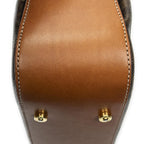 Celine Vinte Ziff Lap Top Handle Brown Macadam Canvas — view 7