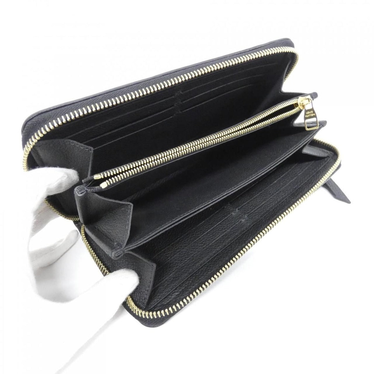 Louis Vuitton Monogram Empreinte Zippy Wallet — view 7