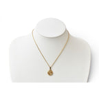 Dior Necklace Pendant Vintage CD Logo Circle Gold — view 7