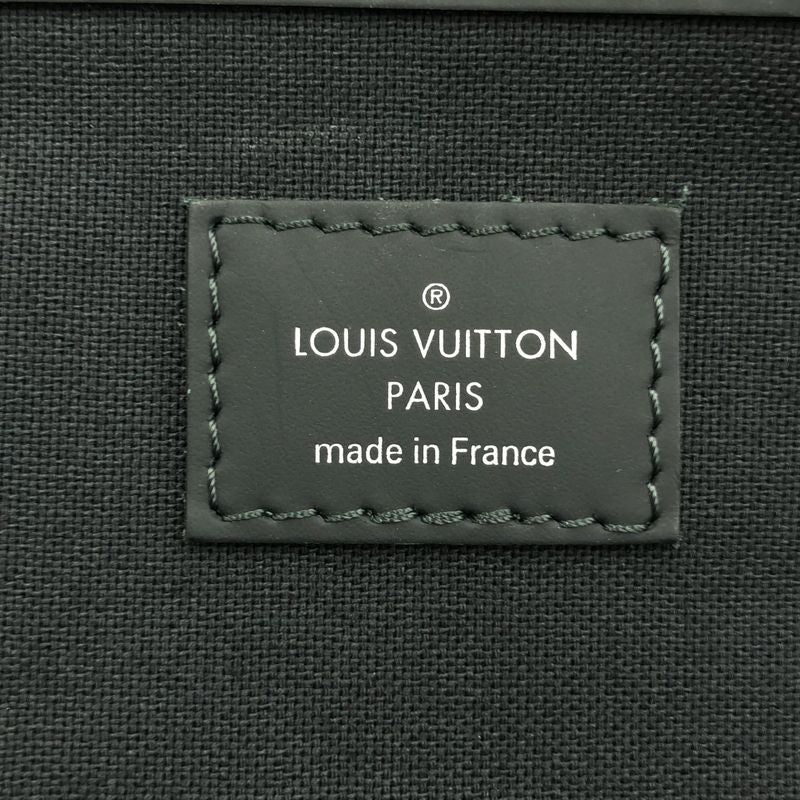 Louis Vuitton Du1176 Damier Camouflage Keepall Bandouliere 45 Boston Bag Blue — view 6