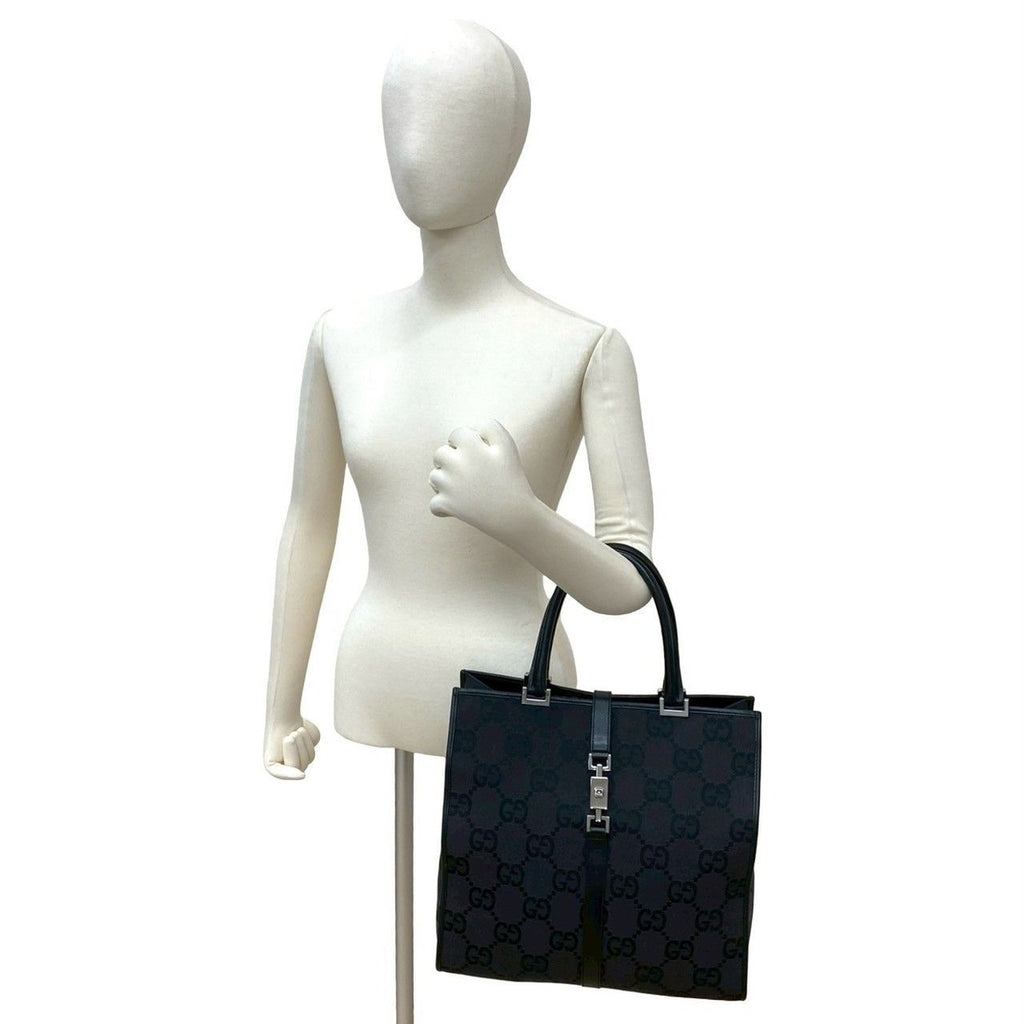 Gucci Jumbo GG Jackie Canvas Leather — view 2