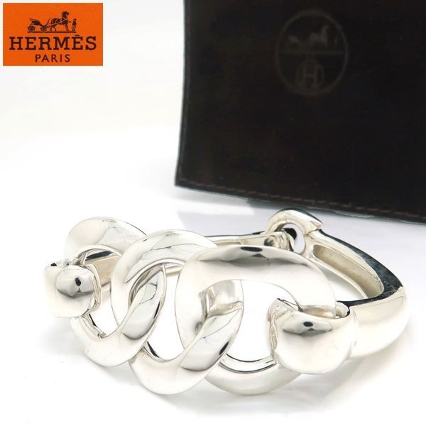 Hermes Bracelet Princesse Des Steppesatgent Silver 925 Step Princess Chain — view 2