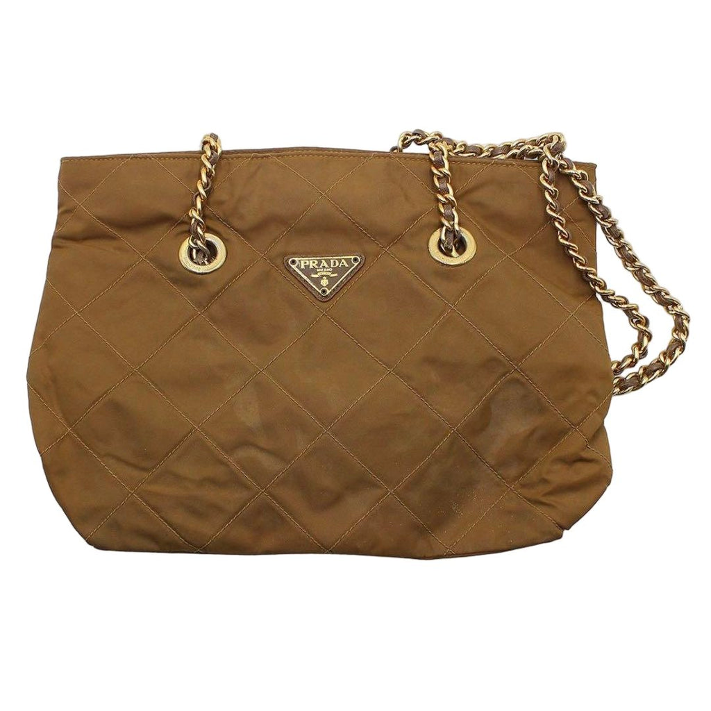 Prada Nylon Chain Shoulder
