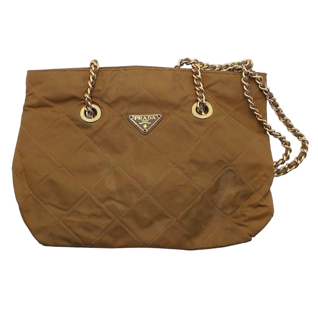 Prada Nylon Chain Shoulder