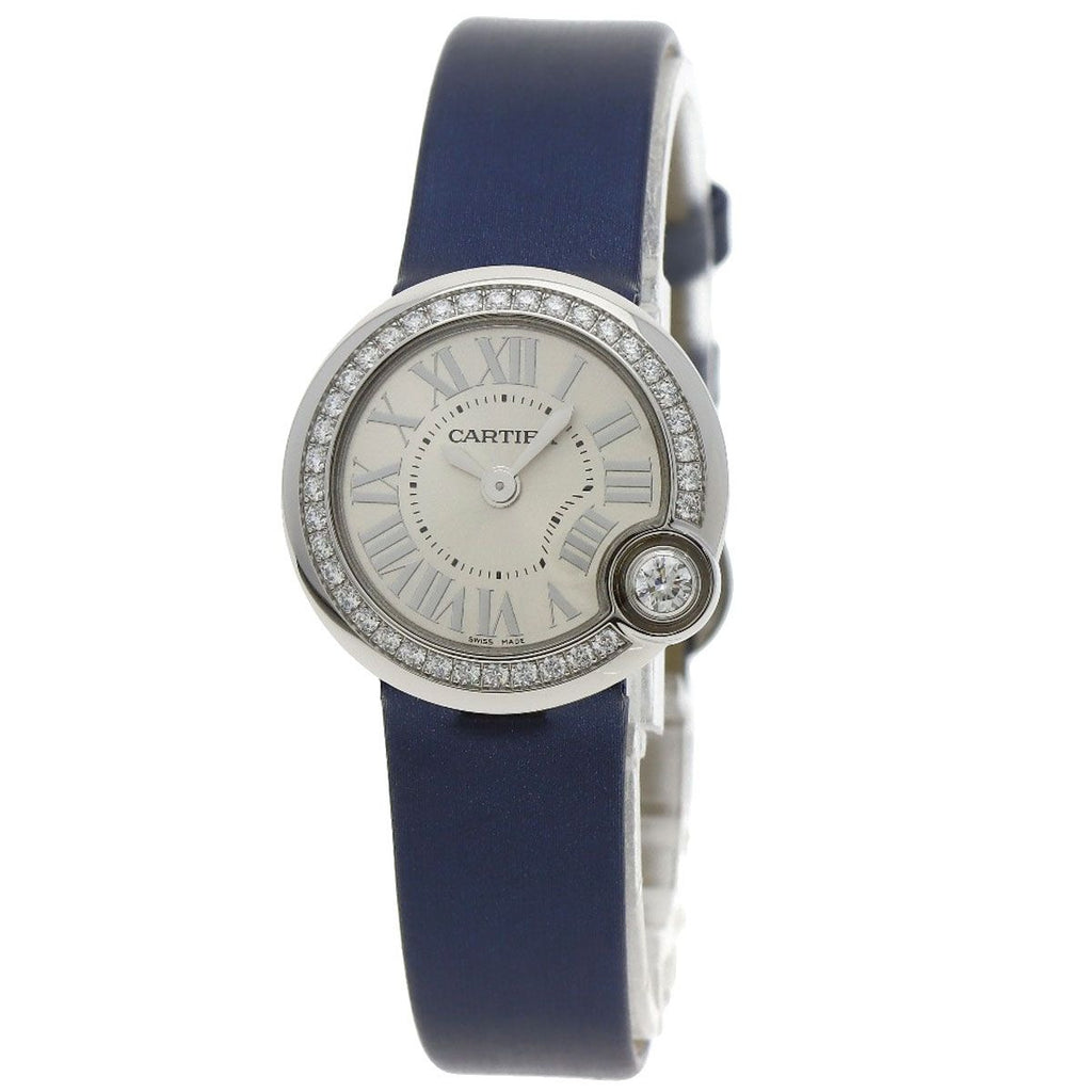 Cartier Ballon Blanc de Cartier Watch SS Leather