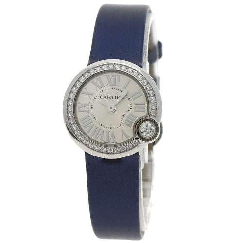 Cartier Ballon Blanc de Cartier Watch SS Leather