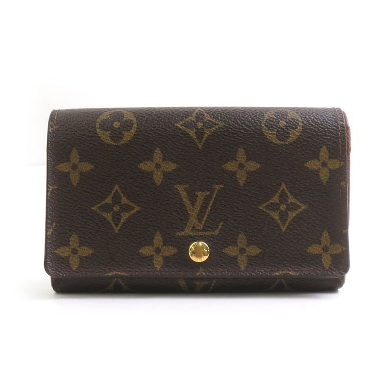 Louis Vuitton Bifold Wallet Monogram Porte Monet Bier Tresor