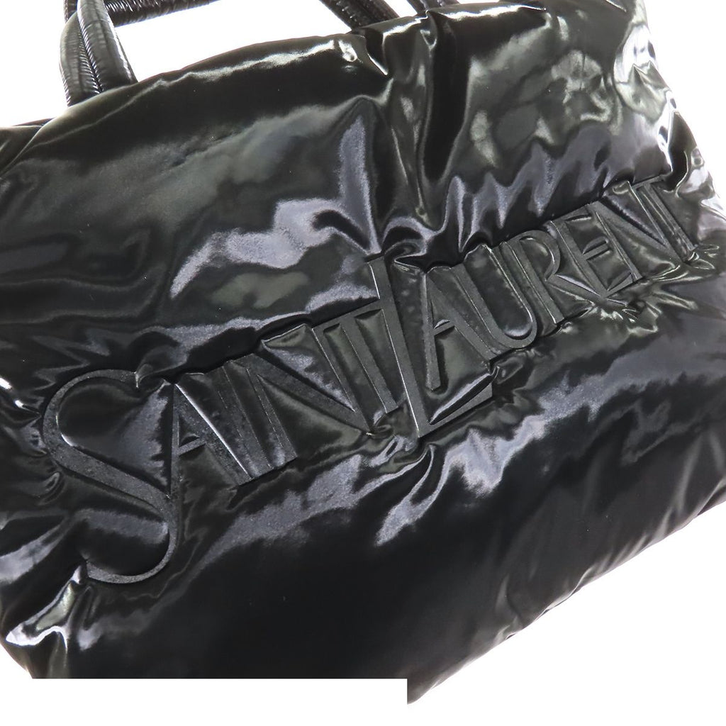 Saint Laurent New Tote Black Nylon Logo — view 6