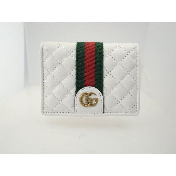 Gucci Double Case Mini Wallet White — view 2