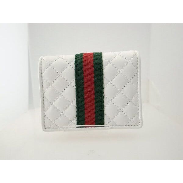Gucci Double Case Mini Wallet White — view 3