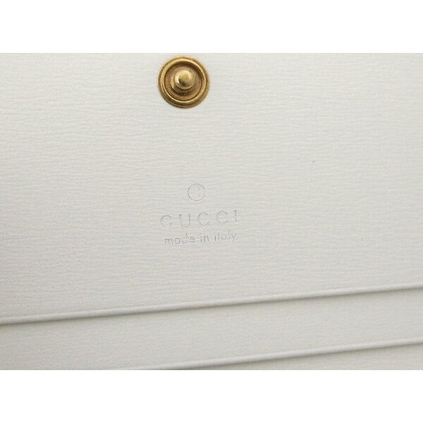 Gucci Double Case Mini Wallet White — view 5